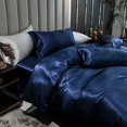 thumbnail image 3 of JAAE 3 Piece Bedding Duvet Cover Set Microfiber with Zipper Closure, Ties - Modern Style King, 3 of 6