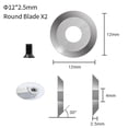 thumbnail image 5 of Arkzeo 8Pcs Carbide Turning Tools Replacement Cutter Wood Lathe Tools and screws, 5 of 7