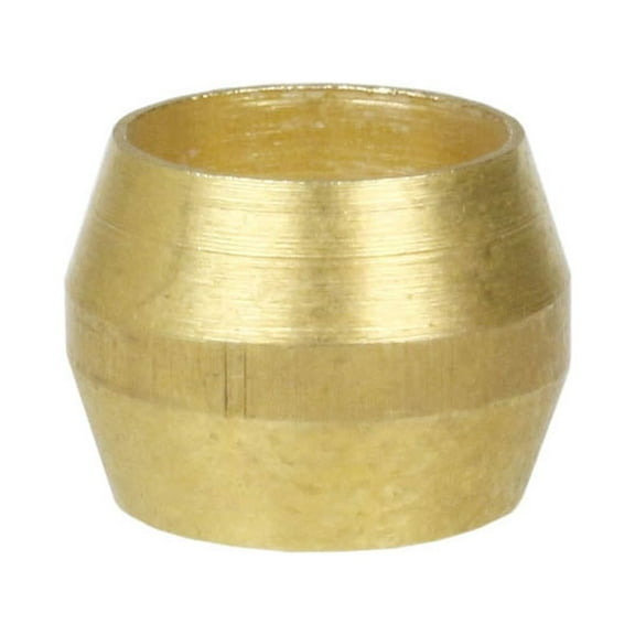 1/4" Compression Sleeve Solid Brass Ferrule for 1/4" Compression Tubing New