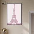 thumbnail image 3 of Pink Sparkling Floral Paris Canvas Paris Art Prints by Art Remedy, Black Frame, 30" x 45", 3 of 7