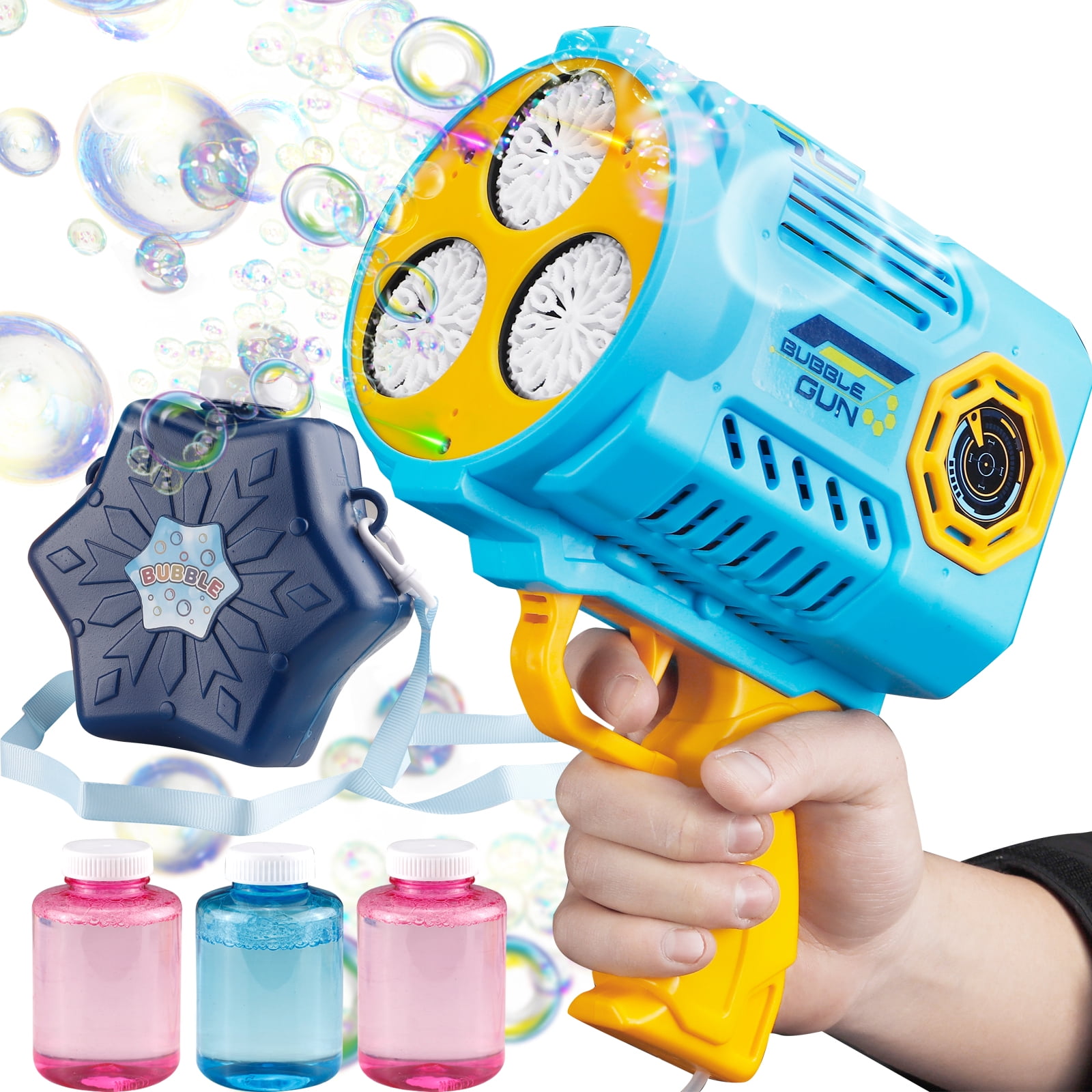 Bubble Machine Bubble Gun Toys for Boys Girls 3612 Years Large