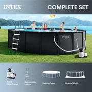 INTEX 26329EP Ultra XTR 18 x 52 Round Frame Above Ground Swimming Pool Set with Pump