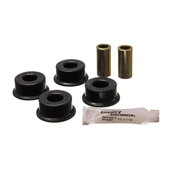 Energy Suspension Track Bar Bushing 2.7101G Black; Polyurethane