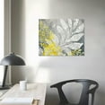 thumbnail image 4 of Nawypu Yellow Gray Wall Art Decor Modern Abstract Artwork Canvas Painting Prints Pictures Home Decor for Living Room Dining Room Bedroom Ready to Hang, 4 of 5