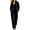 22#Black, variant on Velour Tracksuit Womens Sweatsuit Set Long Sleeve Zip Up Jacket & Sweatpants Outfit Army Green M