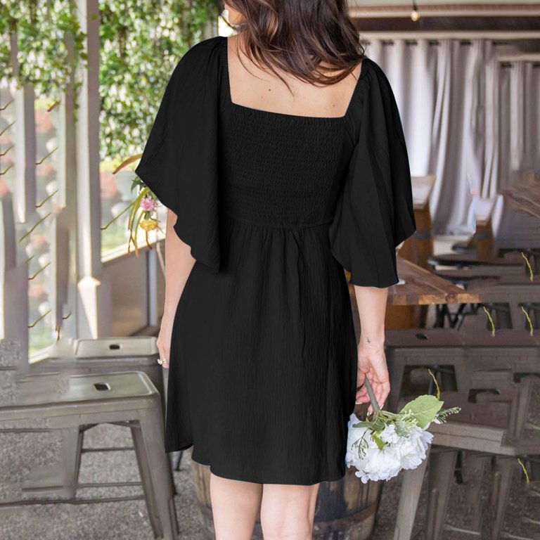 zena jersey wrap dress Karen Kane Women's Faux Wrap Drape Dress, M, Black, Rayon/Spandex main image 0