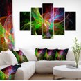 thumbnail image 1 of Design Abstrait Fractal Multicolore - Impression sur Toile Abstraite, 1 of 3