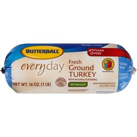 Butterball Everyday Fresh 85% All Natural Ground Turkey 1.0 lbs.