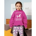 thumbnail image 5 of Girl's Horse Lovers Toddler Hoodie by Tstars - Perfect Gift for Kids who Love Horses - High-Quality Graphic Print - Comfortable & Stylish Horse Clothes - Unique Birthday Present for Toddler Girls, 5 of 6