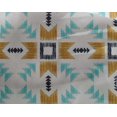 thumbnail image 4 of oneOone Georgette Viscose Fabric Geometric Ikat Print Fabric By The Yard 42 Inch Wide, 4 of 4