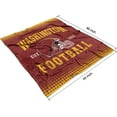 thumbnail image 4 of Football Fans Blanket Gifts for Football Fans City Classic Football Throw Blanket Football Gifts for Men Women Fan Lightweight Cozy Plush Flannel Fleece Travel Bedding Blanket 50" X 60" Inches, 4 of 5