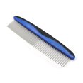 thumbnail image 1 of Peine para mascotas pequeñas y grandes: elimina enredos, nudos, pelo suelto y suciedad (azul), 1 of 4