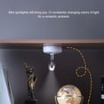 thumbnail image 3 of Light Indoor  Spotlight With Remote Control 13 Colors Rotatable Battery Operated Accent Lights For Display Painting Artwork, 3 of 8