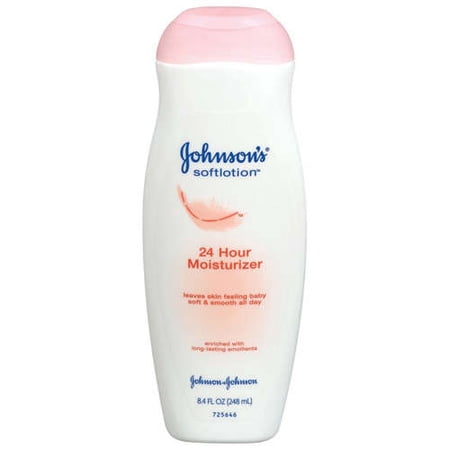 Johnson's 24 Hour Moisturizer Softlotion, 8.4 oz