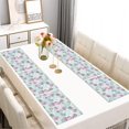 thumbnail image 2 of Pioneer Flower Floral Print Pattern Summer Placemats Table Placemats Set Of 6-Linen Kitchen Washable Placemats Table Mats 12x18 Inch Non-Slip Heat Resistant, 2 of 5