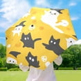thumbnail image 6 of Cute Animal Patterns Umbrellas for Sun Auto Open Close UV50+ Waterproof 5-Fold Compact Fiberglass Frame, 6 of 6