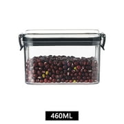 My Order! Airtight Glass Canister Set, Clear Glass Food Storage Containers with Airtight Bamboo Lid Stackable Kitchen Canisters for Canning, Sugar, Flour, Pasta, Candy, Cereal, Coffee Clearance