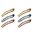 thumbnail image 1 of Miangastore 6 Pcs Épingles à Cheveux Design Simple pour Femmes en Bleu pour Fête, 1 of 8