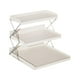 thumbnail image 2 of Organizador de barra de café, soporte plegable multifuncional, estable, de metal, para taza de café Blanco, 2 of 9