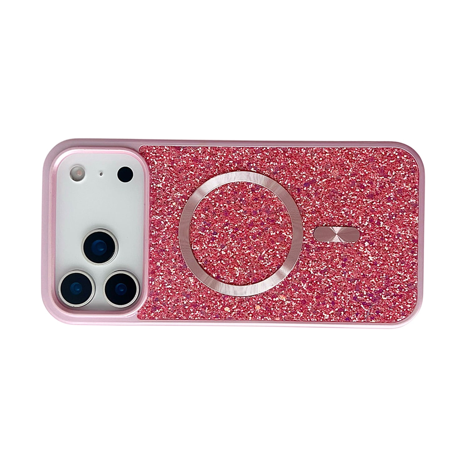 iPhone 17 Pro MagSafe Bling Style Case - Pink