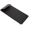 thumbnail image 4 of Faux Leather Keyboard Sleeve, Keyboard Carrying Case Portable Super Thin Keyboard Case Compact Waterproof Shockproof Simple Fashionable  For  Travel Black+Red, 4 of 8