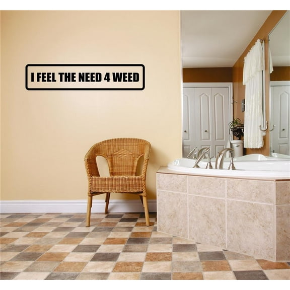 Custom Decal : Bumper Wall Sticker : 3 X12" -