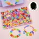 thumbnail image 4 of Joyas de cuentas hechas a mano para niños, juguetes educativos para niñas, pulseras, collares, accesorios de cuentas para bricolaje para niños, 4 of 4