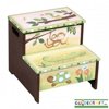 Guidecraft Papagayo Jungle Kids Storage Step Up Stool