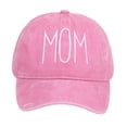 thumbnail image 2 of Gorra de béisbol bordada para mamá, regalo para el Día de la Madre, gorra de béisbol para mujer para viaje a la playa Rosa, 2 of 9