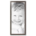 thumbnail image 2 of ArtToFrames 18" x 42" Muted Silver Picture Frame, 18x42 inch Silver Wood Poster Frame (WOM-4626),  Pack, 2 of 8