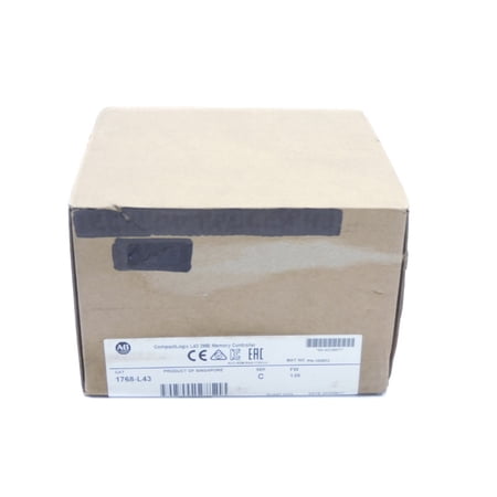 ALLEN BRADLEY 1768-L43 SER. C F/W: 1.05 DATE: 2015 NSFS