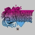 thumbnail image 2 of Junior's WWE Ultimate Warrior Logo  Graphic Tee Athletic Heather X Large, 2 of 3