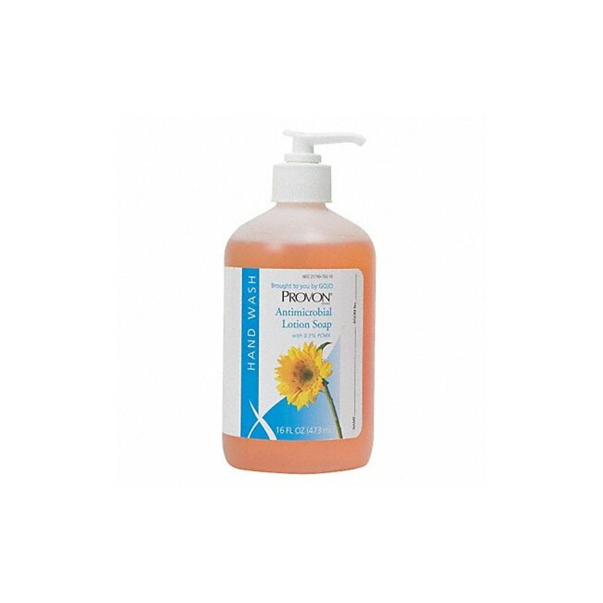 PROVON Lotion Antimicrobial Soap Pump Bottle Citrus Scent 16 oz