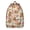 Camel-38, variant on Dog and Flowers Print Backpack, Lightweight School Bag with Vintage Dog Illustration and Artistic Pattern