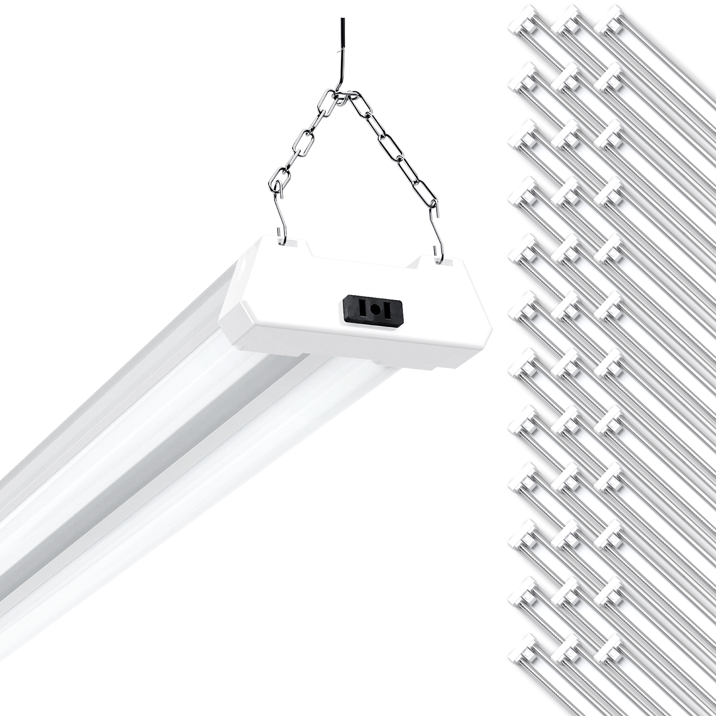 Sunco Lighting 36 Pack LED Utility Shop Light, Motion Sensor,4 FT