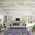 thumbnail image 2 of Addison Rugs Indoor/ Outdoor Surfside Mosaic Waves Washable Rug New Purple - 8' x 10', 2 of 5