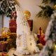 thumbnail image 4 of Figura de adorno navideño Muñeco de Papá Noel para decoraciones de fiesta en el hogar (B), 4 of 5