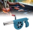 thumbnail image 1 of Ventilador De Barbacoa De Manivela De Mano, Soplador De Aire De Barbacoa Portátil Con Control De Velocidad Manual, Aumenta La Potencia De Fuego Para Acampar Al Aire Libre Y, 1 of 7