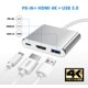 thumbnail image 4 of Adaptador USB C a HDMI, convertidor AV multipuerto 4K Battony, 4 of 7