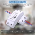 thumbnail image 2 of Peggybuy Interrupteur Intelligent WiFi Universel Télécommande Sans Fil pour la Maison, 2 of 8