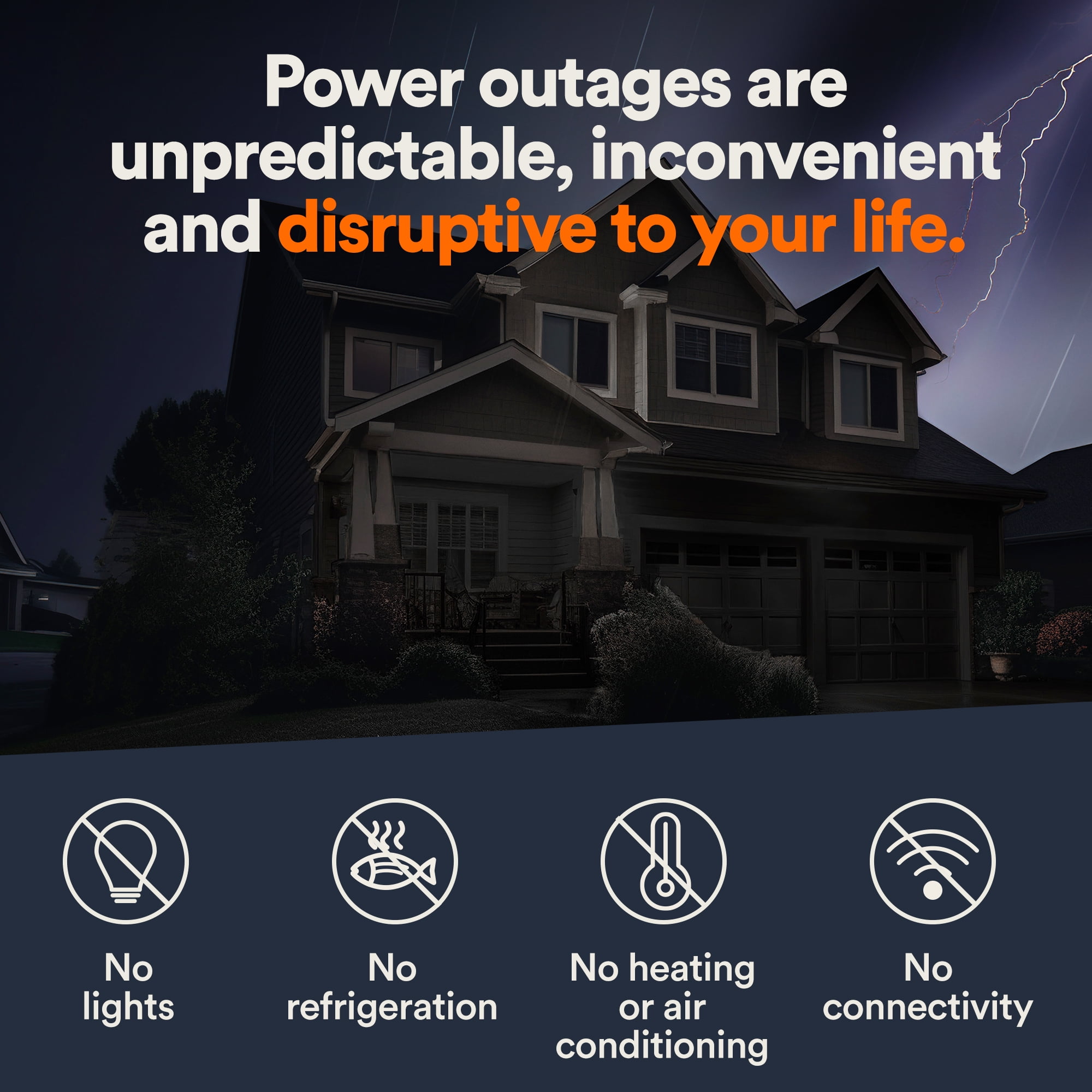 Generac 10kW Remote Start Home Generator, Air-Cooled