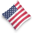 thumbnail image 5 of GZHJMY Soft Smooth Skin-Friendly Throw Pillow Cover Without Pillow Case20 x20 Shrink-Resistant Breathable Hidden Zipper Opening, Sofa Bed Office Farmhouse Room Easy to Disassemble|American Flag, 5 of 7