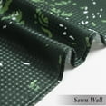 thumbnail image 5 of Woodland Shower Curtain 36 inch Wide Mountain Forest Nature Green Tree Fabric Shower Curtain for Bathroom Water Repellent Shower Curtain Bathtubs Hotel, 36 x 72 inch, Summer Green, 5 of 6