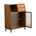 thumbnail image 4 of Elodie Kitchen Sideboard Cabinet Elegant Organizer for Farmhouse Restaurant Kitchen 2 Doors, 4 of 8