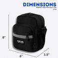 thumbnail image 3 of J World Crux Crossbody Sling Pack, Black, 3 of 6