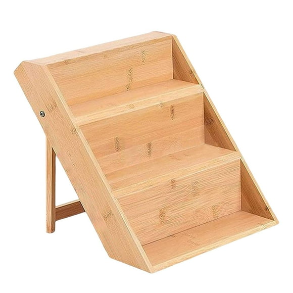 Multifunction Rack Space Saving Bamboo Spice Rack Organizer Seasoning Organizer