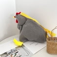 thumbnail image 2 of Jiibva Plush Chicken Purse Cute Chicken Bag Cartoon Hen Shoulder Bag Handbag Funny Animal Crossbody Bag Handbag Purse, 2 of 7