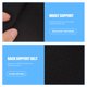 thumbnail image 2 of BRIGHTFUFU Children Sports Cintura de la cintura Malla transpirable Mesh elástica correa del cinturón lumbar negros, 2 of 7
