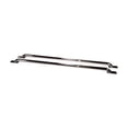 thumbnail image 1 of TrailFX Bed Side Rail D0009S TFX Bed Rails; Stake Pocket Mount; Polished; Stainless Steel; Without Tie Down; Not Compatible With Tool Box, 1 of 2