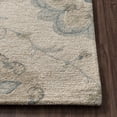 thumbnail image 7 of LR Home Aiden 7' x 9' Silver/Cream Floral Wool Indoor Area Rug, 7 of 7